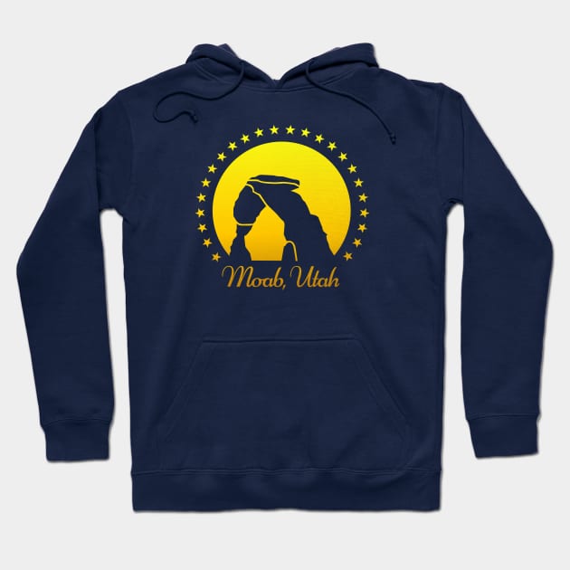 Moab, Utah Hoodie by LocalZonly